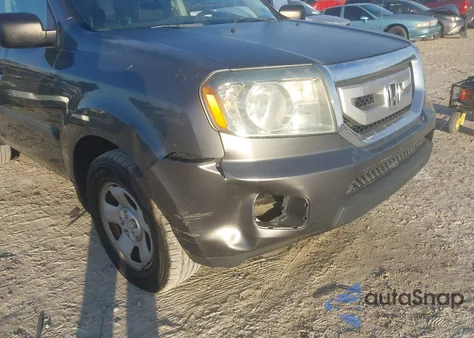 2010 Honda Pilot Lx из США, поврежденный, VIN 5FNYF4H2XA8023836